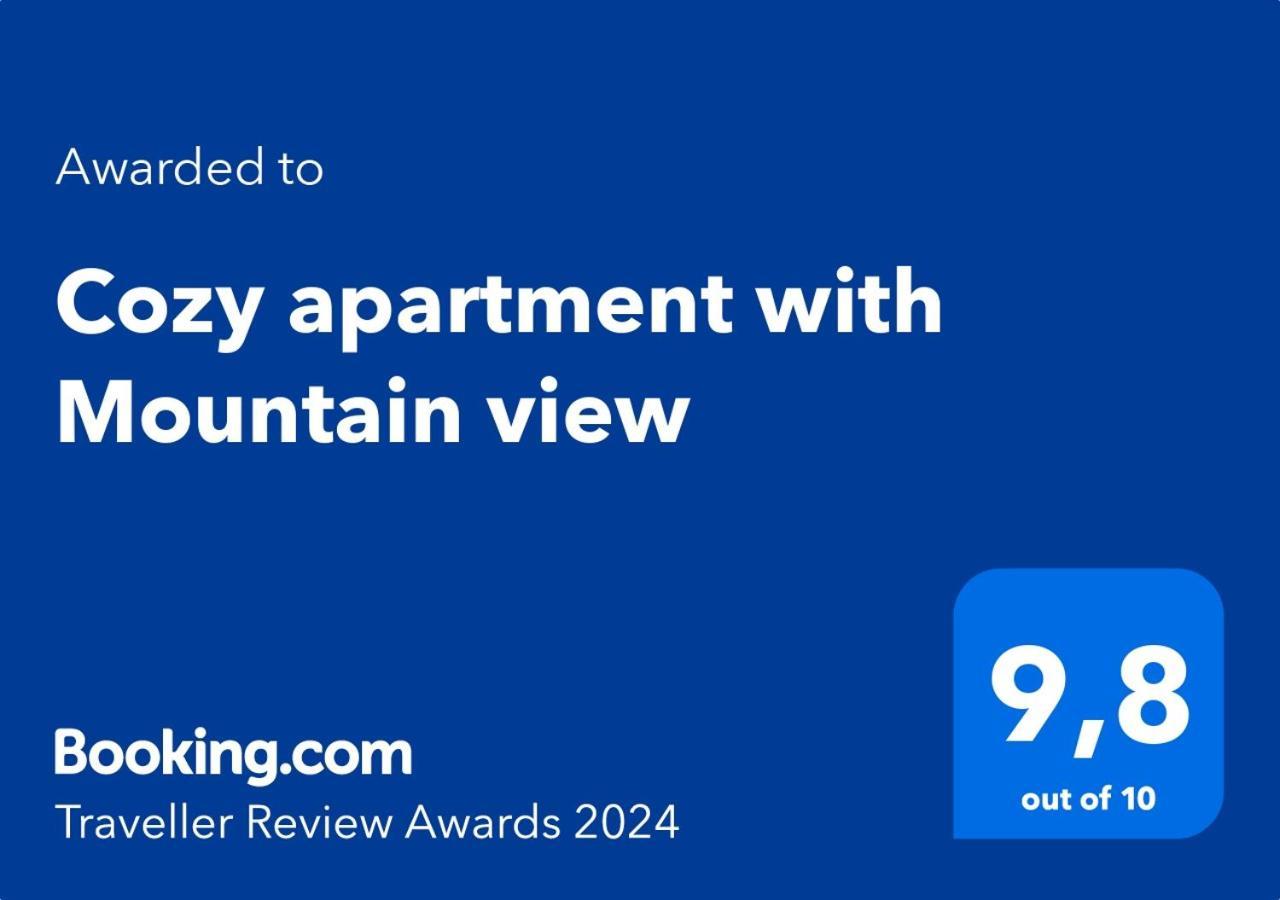 Cozy Three-Room Apartment With Mountain View الماتي المظهر الخارجي الصورة